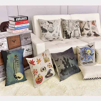Halloween Pillow House Decorative Outdoor Backyard Couch Sofa Chair Back Cushion Cotton Linen Alternative Waist Pillows
Halloween Pillow House Decorative Outdoor Backyard Couch Sofa Chair Back Cushion Cotton Linen Alternative Waist Pillows