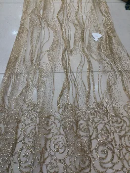 SH-082 French Net Lace fabric for evening dress hot sale glued glitter French tulle Material Net Lace fabric
SH-082 French Net Lace fabric for evening dress hot sale glued glitter French tulle Material Net Lace fabric