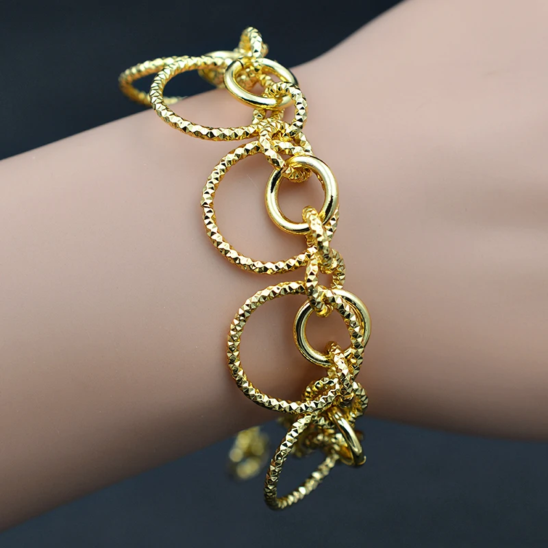 ZEADear Jewelry Romantic Jewelry Charm Bracelets For Women Link Chains Round Circles Bracelets Chains For Party Wedding Birthday
ZEADear Jewelry Romantic Jewelry Charm Bracelets For Women Link Chains Round Circles Bracelets Chains For Party Wedding Birthday