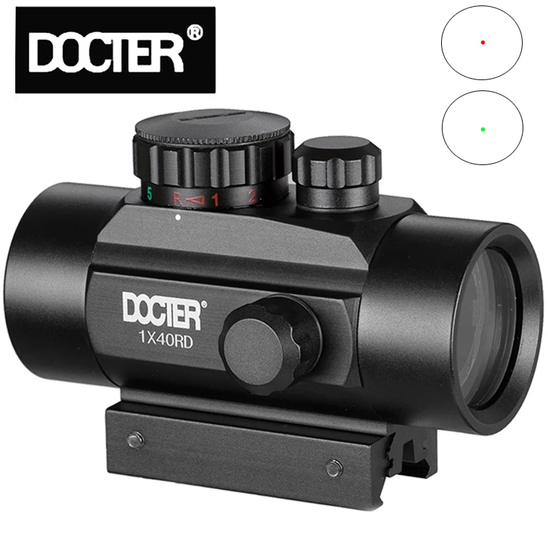 Tactical 1X40 Red Green Dot Sight Scope Optic Collimator Hunting Holographic for Shot Gun Airsoft 11/20mm Rail Mount Riflescopes
Tactical 1X40 Red Green Dot Sight Scope Optic Collimator Hunting Holographic for Shot Gun Airsoft 11/20mm Rail Mount Riflescopes