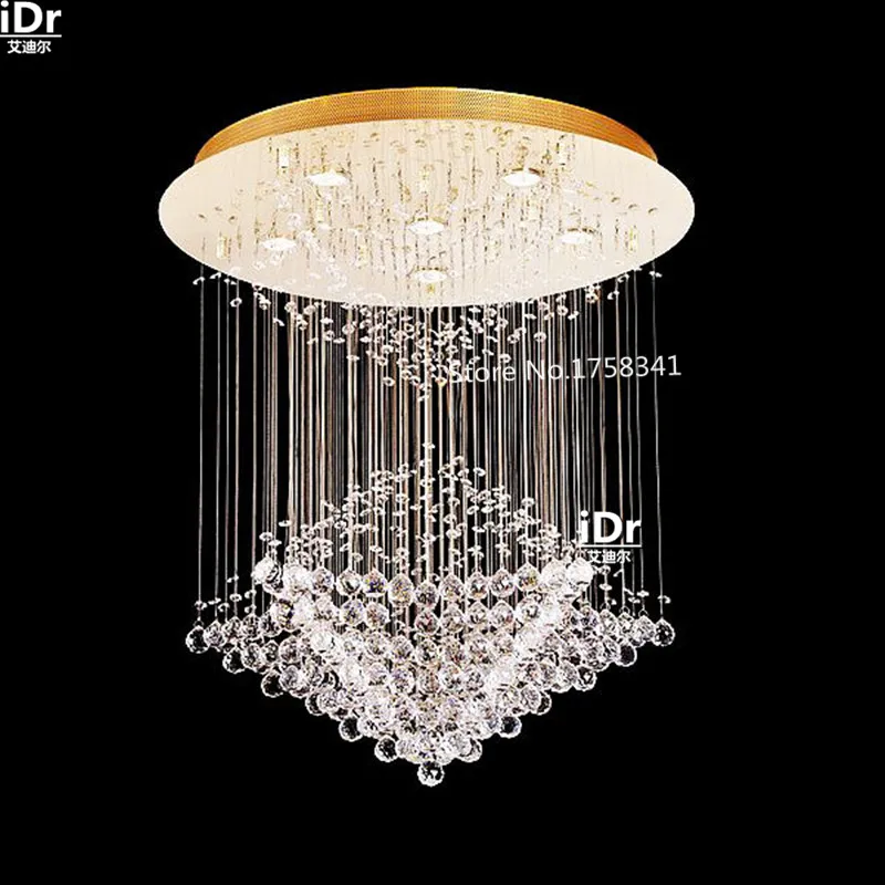 Stairs light modern living room large round LED lights hanging wire crystal lamp restaurant Chandeliers Rmy-0482
Stairs light modern living room large round LED lights hanging wire crystal lamp restaurant Chandeliers Rmy-0482