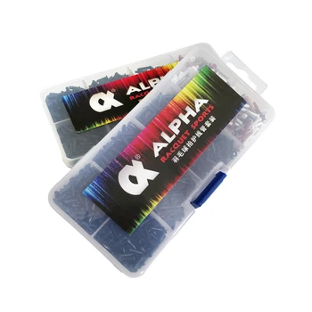 1 pc Alpha Badminton Grommets Set Single Double joint Hole String Protect Tools Accessory for Badminton Racket ACC-385
1 pc Alpha Badminton Grommets Set Single Double joint Hole String Protect Tools Accessory for Badminton Racket ACC-385