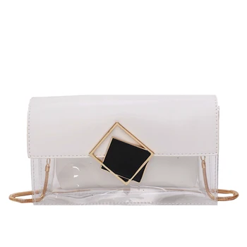 Women's Crossbody Bag Casual Transparent Jelly Laser Simple Fashion All-Match Bag
Women's Crossbody Bag Casual Transparent Jelly Laser Simple Fashion All-Match Bag