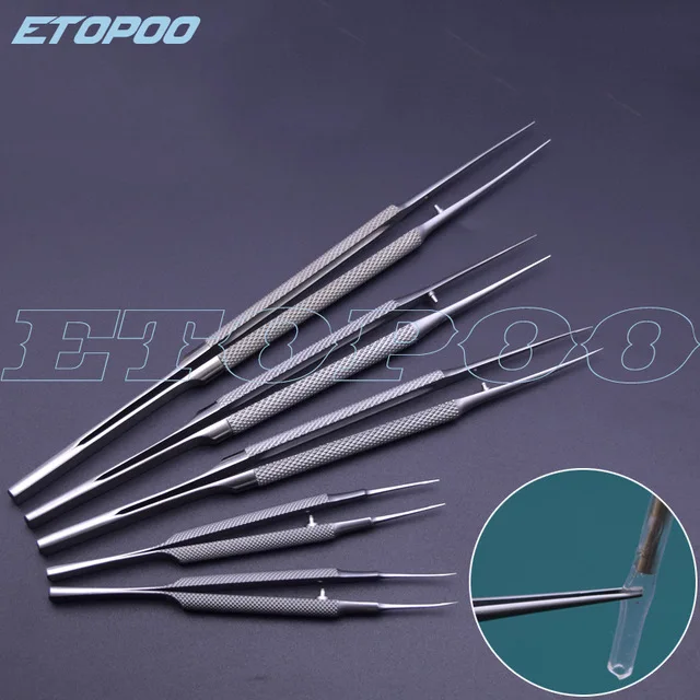 Stainless Microsurgical Ophthalmology Instruments 11cm Microscopic Tweezers Professional Maintenance Tool
Stainless Microsurgical Ophthalmology Instruments 11cm Microscopic Tweezers Professional Maintenance Tool