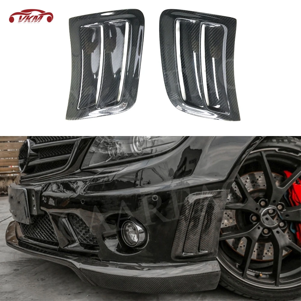 2PCS Front Side Fenders Air Vents Trims Stickers Covers for Benz C Class W204 C63 AMG 2008-2011 Bumper External Decoration
2PCS Front Side Fenders Air Vents Trims Stickers Covers for Benz C Class W204 C63 AMG 2008-2011 Bumper External Decoration