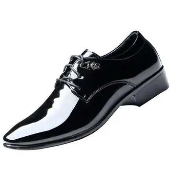 Luxury Brand High Quality Oxford Dress Shoes Lace-Up Business Casual Male Formal Work Sapatos New Wedding 2019
Luxury Brand High Quality Oxford Dress Shoes Lace-Up Business Casual Male Formal Work Sapatos New Wedding 2019
