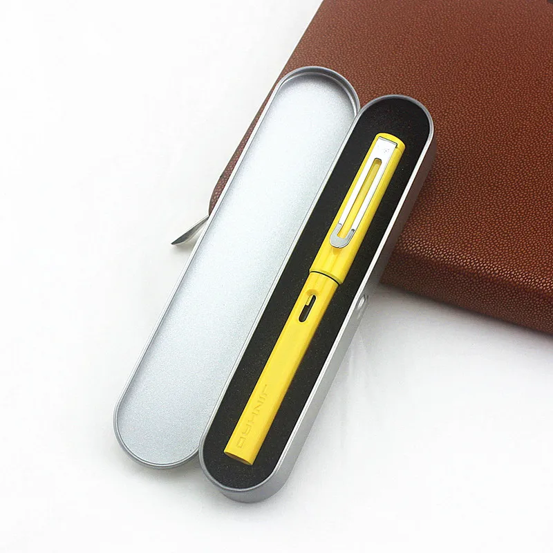 Jinhao yellow Business office Rollerball Pen New school students to learn Chinese culture Gift pen
Jinhao yellow Business office Rollerball Pen New school students to learn Chinese culture Gift pen
