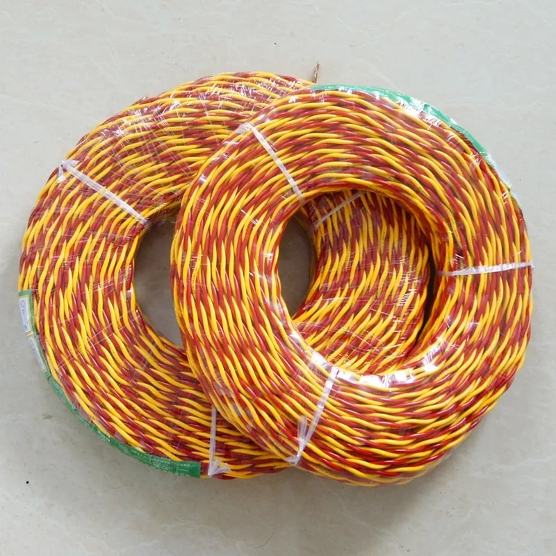 20M Household Electrical Wires Lamp Line RVS Cable 1.5mm 2.5 mm 2 Cores Copper Clad Aluminum Soft Wire Twisted Pair 2 Core Cord
20M Household Electrical Wires Lamp Line RVS Cable 1.5mm 2.5 mm 2 Cores Copper Clad Aluminum Soft Wire Twisted Pair 2 Core Cord