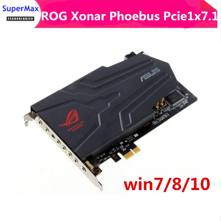 Free Shipping ROG Xonar Phoebus Desktop independent sound card Pcie1x7.1 Vocal tract Game specific card
Free Shipping ROG Xonar Phoebus Desktop independent sound card Pcie1x7.1 Vocal tract Game specific card