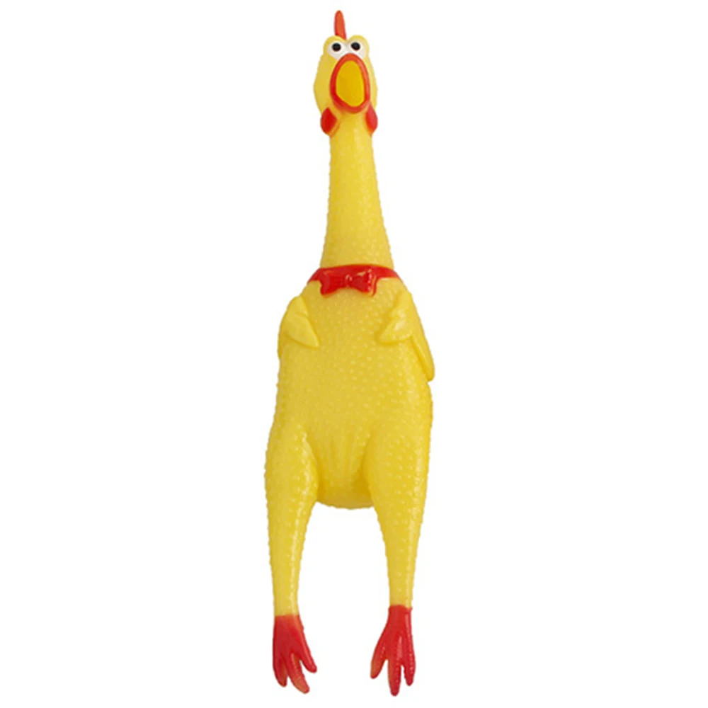 17cm Screaming Chicken Squeeze Sound Toy Pets Toy Dog Toys Shrilling Decompression Tool Funny Gadgets Anti Stress Toys Gift
17cm Screaming Chicken Squeeze Sound Toy Pets Toy Dog Toys Shrilling Decompression Tool Funny Gadgets Anti Stress Toys Gift