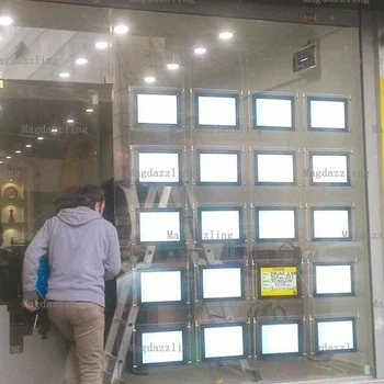 20PCS A4 Transparent edge Acrylic Frame Magnetic Open Landscape Hanging LED Window Display Light Pocket for Real Estate Agent
20PCS A4 Transparent edge Acrylic Frame Magnetic Open Landscape Hanging LED Window Display Light Pocket for Real Estate Agent