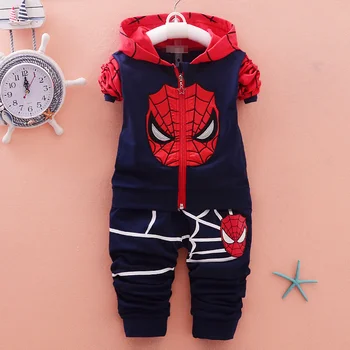 Spiderman Boys Clothing Sets Print Cartoon Jacket + Pants Cotton Sport Suit Children 2pcs Kids Baby Tracksuit Clothes
Spiderman Boys Clothing Sets Print Cartoon Jacket + Pants Cotton Sport Suit Children 2pcs Kids Baby Tracksuit Clothes