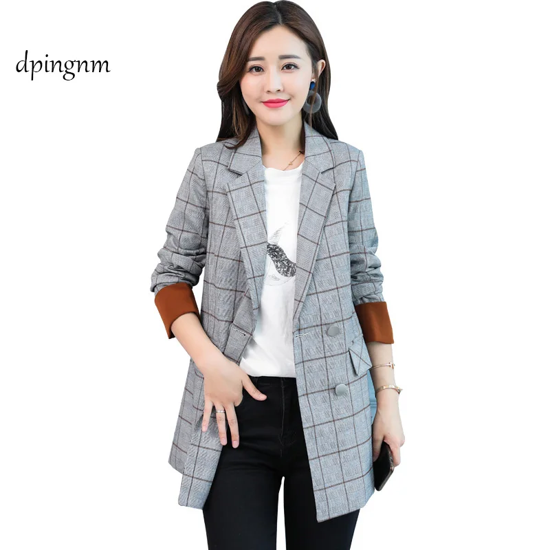 Autumn Winter Suit Blazer Women 2018 Formal Woolen Jackets Work Office Lady Long Sleeve Blazer Outerwear Plus Size 2XL
Autumn Winter Suit Blazer Women 2018 Formal Woolen Jackets Work Office Lady Long Sleeve Blazer Outerwear Plus Size 2XL