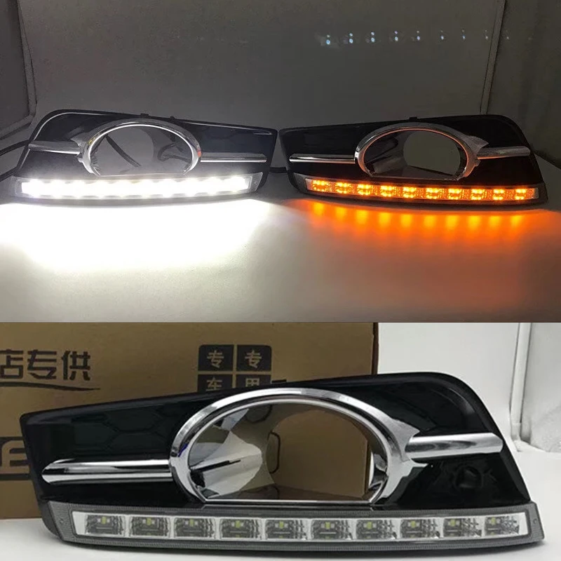Car Flashing 2 Pcs for chevrolet cruze 2009 2010 2011 2012 2013 2014 DRL fog lamp hole Daytime Running Lights with turn signal
Car Flashing 2 Pcs for chevrolet cruze 2009 2010 2011 2012 2013 2014 DRL fog lamp hole Daytime Running Lights with turn signal