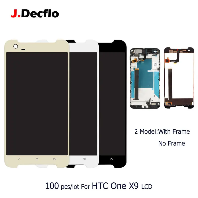100 pcs/lot LCD Display For HTC One X9 Touch Screen Digitizer Assembly Replacement Repair Parts with/no Frame 5.5 inch Original
100 pcs/lot LCD Display For HTC One X9 Touch Screen Digitizer Assembly Replacement Repair Parts with/no Frame 5.5 inch Original