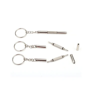 New Repair Keychain Screwdriver Tool For Home Sunglasses Eyeglass Cellphone Watch High Quality