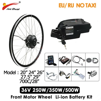 

250W-500W Electric Bike Conversion Kit with 36V 10Ah Lithium Battery 20" 26" 700C Hub Motor Wheel Motor Bicycle Conversion Kit