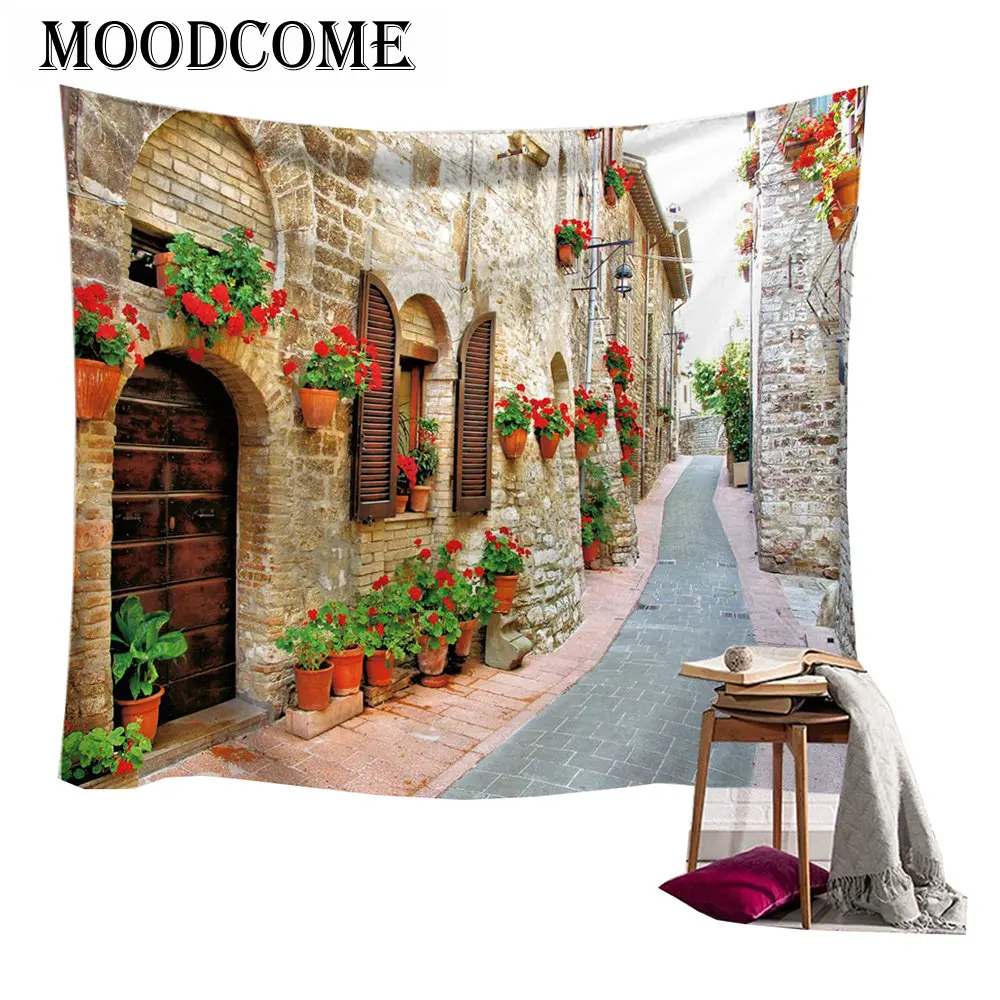 Rose Flower Tapestry Wall Hanging Pot Plant Pastoralism Bohemian Wall Tapestry 3D Wall Carpet Tapiz Pared Farmhouse Stone Street
Rose Flower Tapestry Wall Hanging Pot Plant Pastoralism Bohemian Wall Tapestry 3D Wall Carpet Tapiz Pared Farmhouse Stone Street
