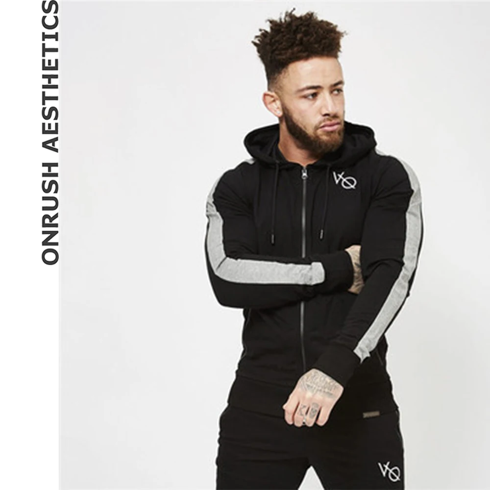 OA 2018 Spring New Men's Fitness suits Bodybuilding Hooded Slim Fit Zipper Outwear Tops & Jogger Sweatpants Leisure Tracksuits
OA 2018 Spring New Men's Fitness suits Bodybuilding Hooded Slim Fit Zipper Outwear Tops & Jogger Sweatpants Leisure Tracksuits