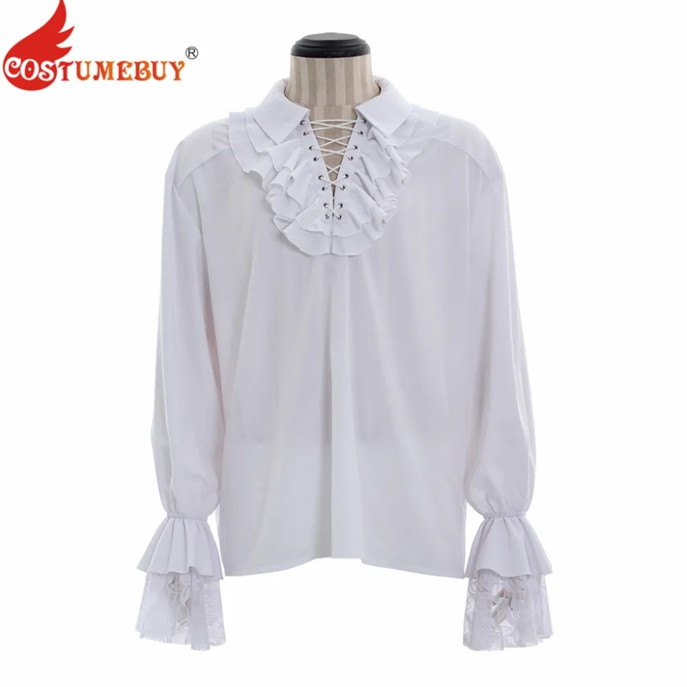 Costumebuy Medieval Shirt Vintage Men Renaissance Scottish Poet Vampire Colonial Jabot Blouse Long Sleeve Pirate Custom Made
Costumebuy Medieval Shirt Vintage Men Renaissance Scottish Poet Vampire Colonial Jabot Blouse Long Sleeve Pirate Custom Made