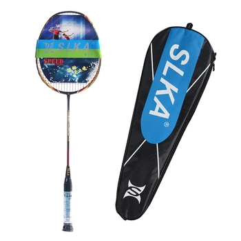 Professional 4U 87g Japanese Carbon Badminton Racket 32LBS Men's Power Attack Strung Badminton Racquet with Grips and Bag
Professional 4U 87g Japanese Carbon Badminton Racket 32LBS Men's Power Attack Strung Badminton Racquet with Grips and Bag