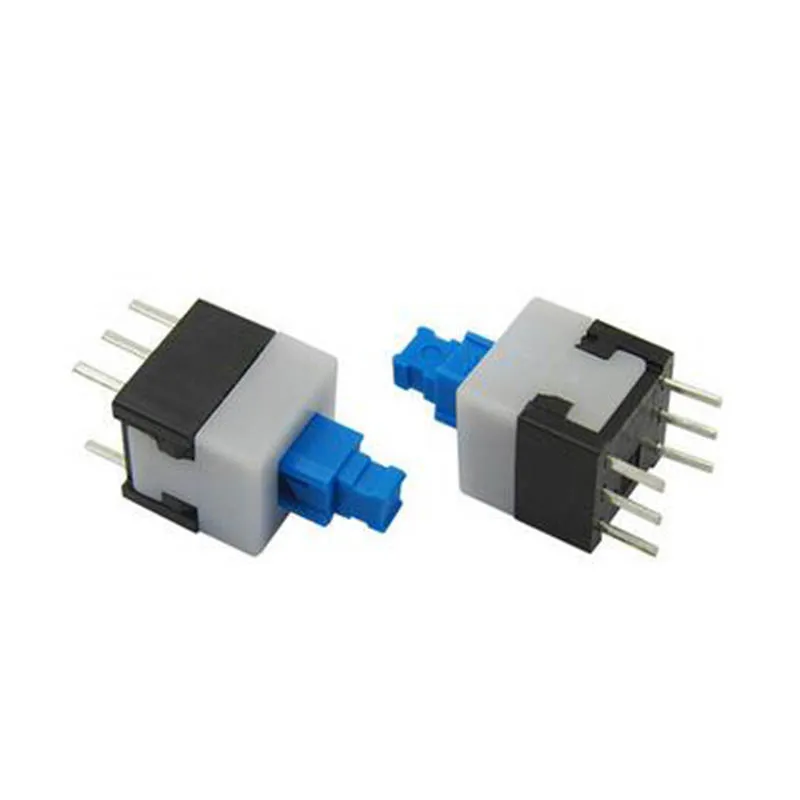 50pcs 8*8mm 6 Pins Self Locking Push Button Switch Strong Compressive Strength Long Service Life Wholesale
50pcs 8*8mm 6 Pins Self Locking Push Button Switch Strong Compressive Strength Long Service Life Wholesale