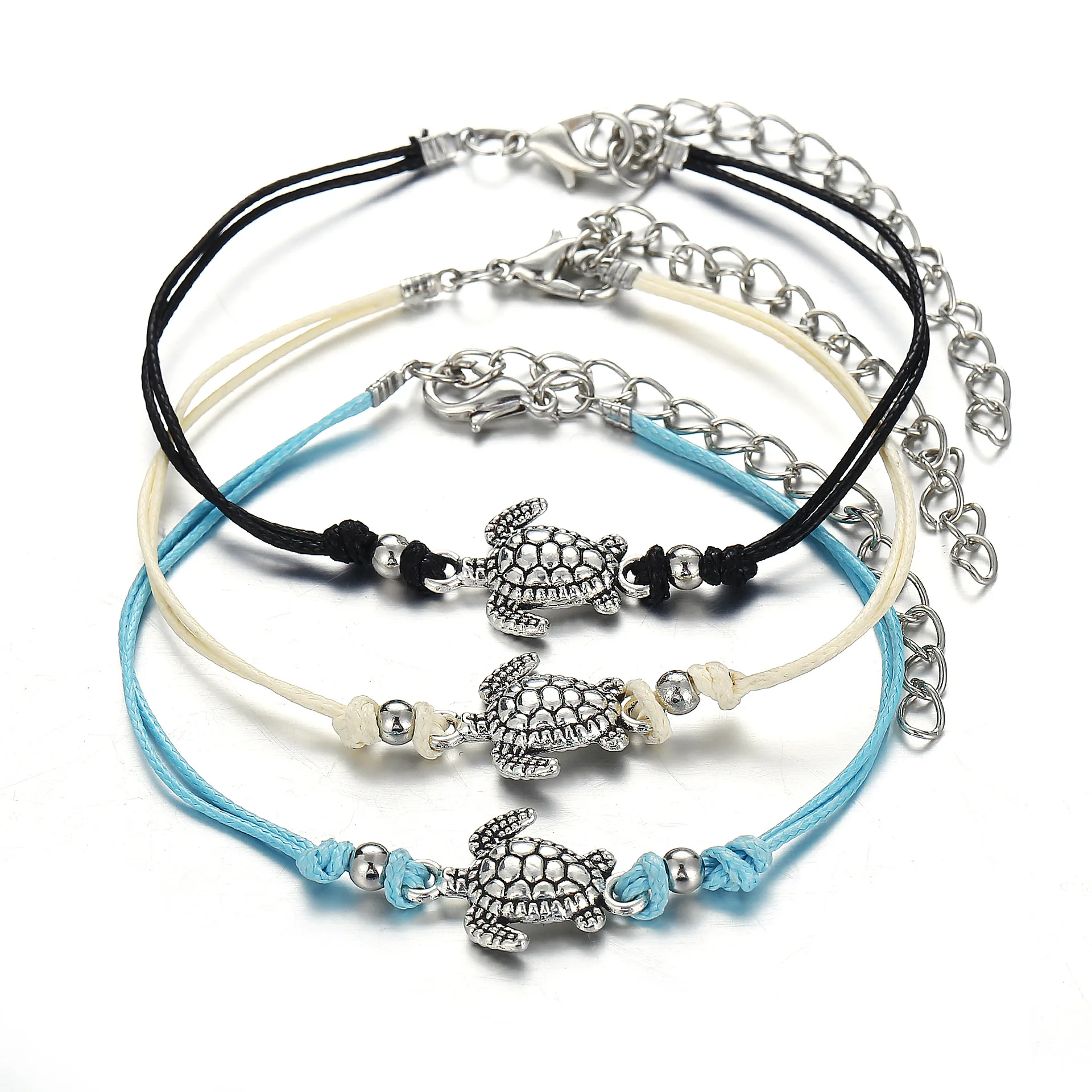 Fashion Women Turtle Anklet Summer Beach Woman Sandals On the Leg Chain Foot Jewelry Charm Rope String Anklets Ankle Bracelet
Fashion Women Turtle Anklet Summer Beach Woman Sandals On the Leg Chain Foot Jewelry Charm Rope String Anklets Ankle Bracelet