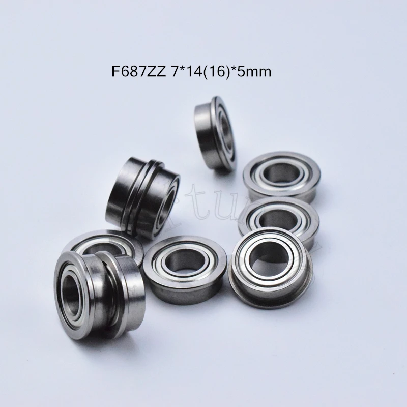 F687zz 7*14(16)* 5 мм, 10 шт., фланцевый подшипник 687 687zz, металлический герметичный, бесплатная доставка, стандартные миниатюрные подшипники из хромистой стали
F687zz 7*14(16)* 5 мм, 10 шт., фланцевый подшипник 687 687zz, металлический герметичный, бесплатная доставка, стандартные миниатюрные подшипники из хромистой стали