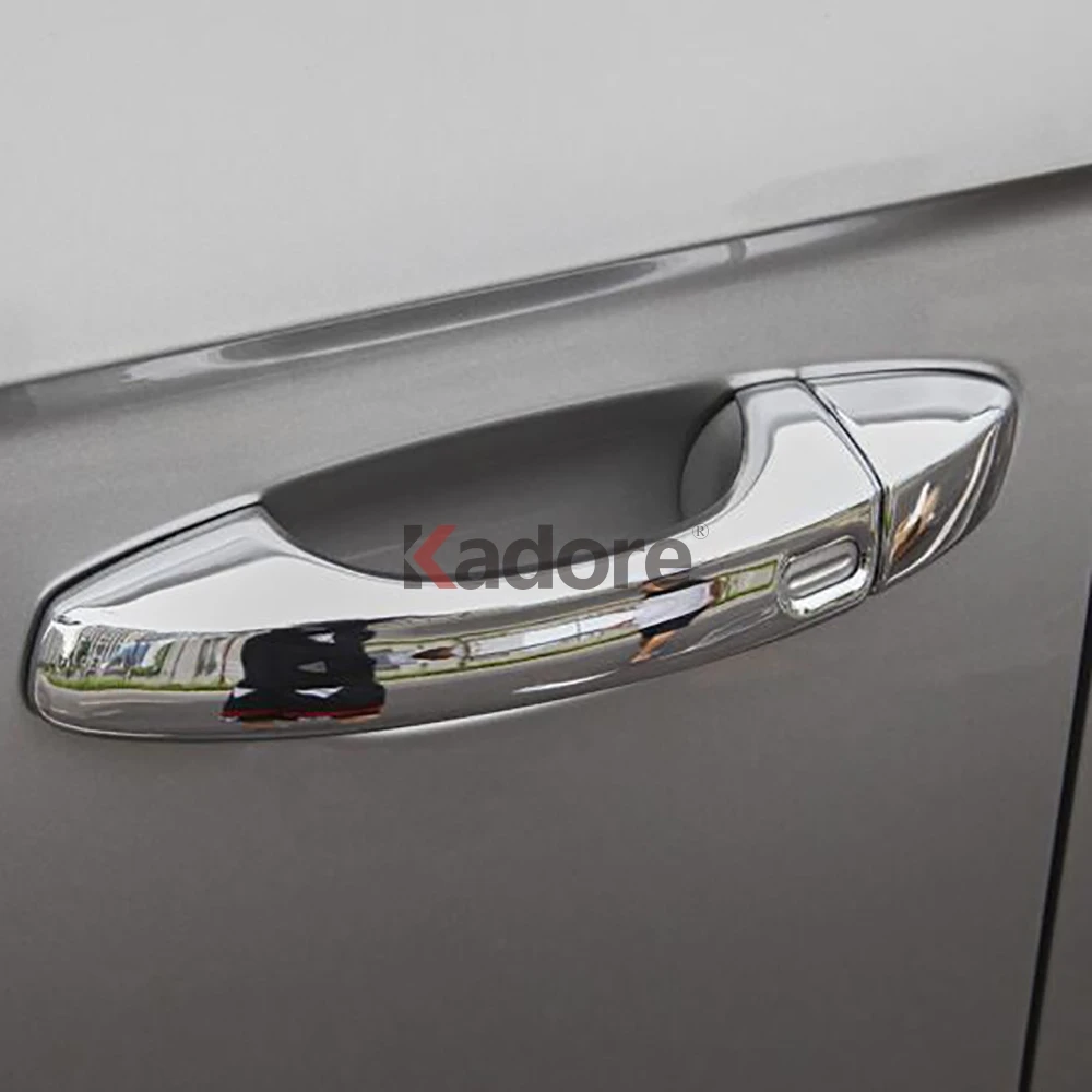 4 Stücke Edelstahl Tür Schutz Pedale Embleme Einstiegsleisten Für VW TIGUAN