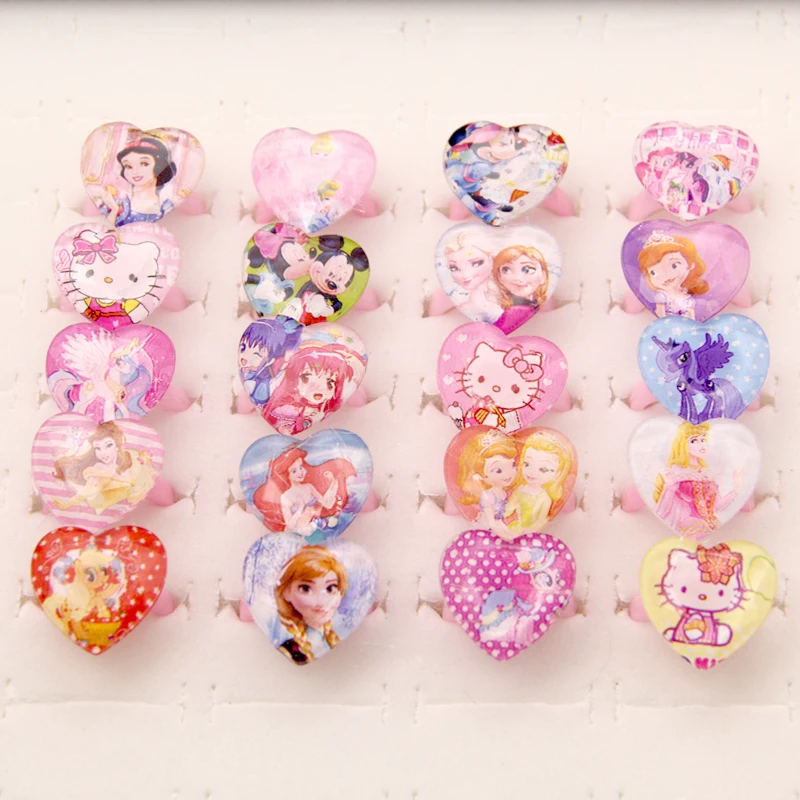 Jewelry wholesale 2017 new products 10pcs cute cartoon girls mixed resin Hello Kitty Snow Queen Princess ring free delivery
Jewelry wholesale 2017 new products 10pcs cute cartoon girls mixed resin Hello Kitty Snow Queen Princess ring free delivery