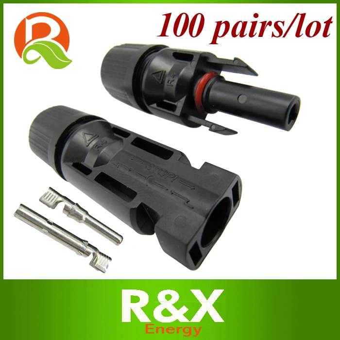 5 pairs MC4 solar connector PPO housing material. TUV approved PV connector. Free shipping.
5 pairs MC4 solar connector PPO housing material. TUV approved PV connector. Free shipping.