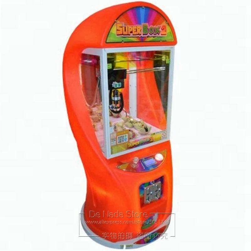Super Box Mini Claw Cranes Machine Catch Prize Toys Coin Operated Arcade Game Machine For Game Center
Super Box Mini Claw Cranes Machine Catch Prize Toys Coin Operated Arcade Game Machine For Game Center