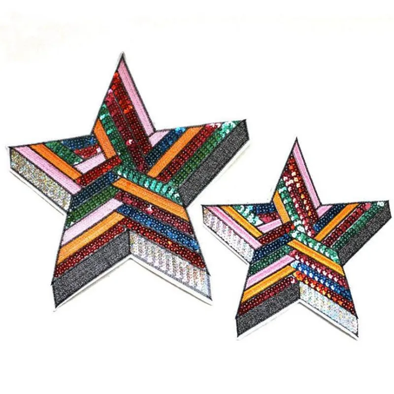 T shirt Women patch sequins 24cm Pentagram deal with it biker patches for clothing Diy stickers 3d t shirt mens free shipping
T shirt Women patch sequins 24cm Pentagram deal with it biker patches for clothing Diy stickers 3d t shirt mens free shipping