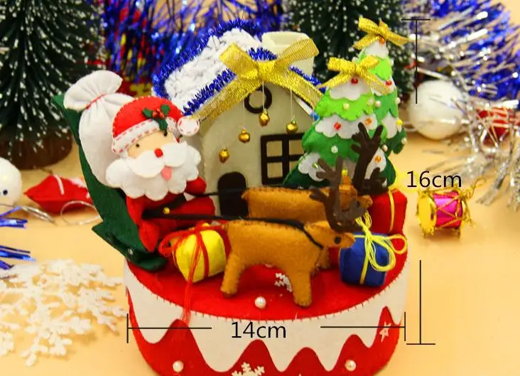 8 styles Creative free cutting felt diy craft cake flower with music box For Children Christmas Special Gift Felt
8 styles Creative free cutting felt diy craft cake flower with music box For Children Christmas Special Gift Felt