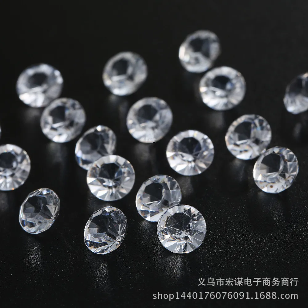 New 200pcs 10mm Acrylic Clear Diamond Confetti Table Scatters Decoration Wedding Decoration
New 200pcs 10mm Acrylic Clear Diamond Confetti Table Scatters Decoration Wedding Decoration