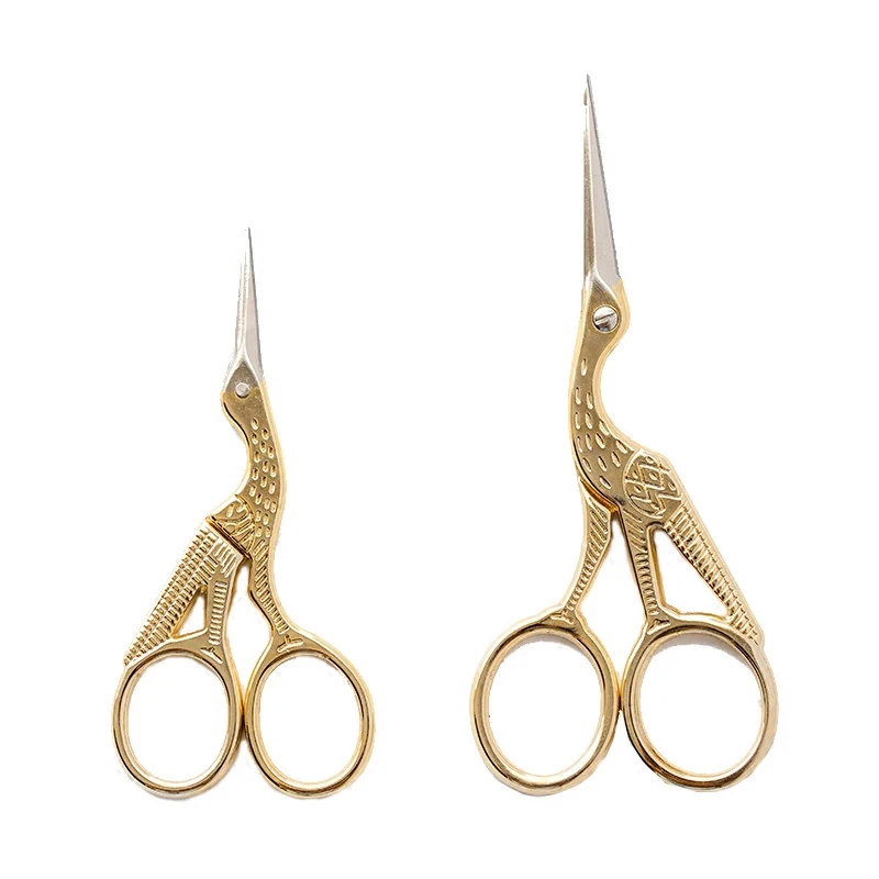 Durable Stainless Steel Scissors Retro classic Art Stork Bird Scissors DIY Sewing Tailor Cutters Styling Tools Home accessory
Durable Stainless Steel Scissors Retro classic Art Stork Bird Scissors DIY Sewing Tailor Cutters Styling Tools Home accessory