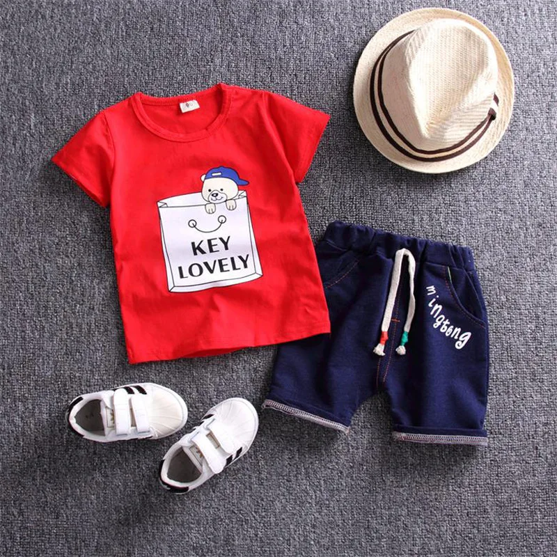 0-5Y Kids Boys T-shirt New Cartoon Printing Design Baby Cotton Tops Summer Clothing Toddler Fashion T-shirt Cute Children Suit
0-5Y Kids Boys T-shirt New Cartoon Printing Design Baby Cotton Tops Summer Clothing Toddler Fashion T-shirt Cute Children Suit