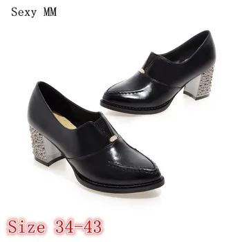 Square High Heels Pumps Women Oxfords Career Shoes Woman High Heel Shoes Kitten Heels Size 34 - 40 41 42 43
Square High Heels Pumps Women Oxfords Career Shoes Woman High Heel Shoes Kitten Heels Size 34 - 40 41 42 43