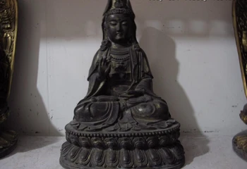 USPS to USA S0906 16 Chinese Buddhism Copper Bronze Kwan-yin Guan Yin Boddhisattva Buddha Statue
USPS to USA S0906 16 Chinese Buddhism Copper Bronze Kwan-yin Guan Yin Boddhisattva Buddha Statue