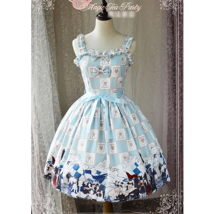 The War of Thorn ~ Sweet Printed Lolita JSK Dress by Magic Tea Party 
The War of Thorn ~ Sweet Printed Lolita JSK Dress by Magic Tea Party