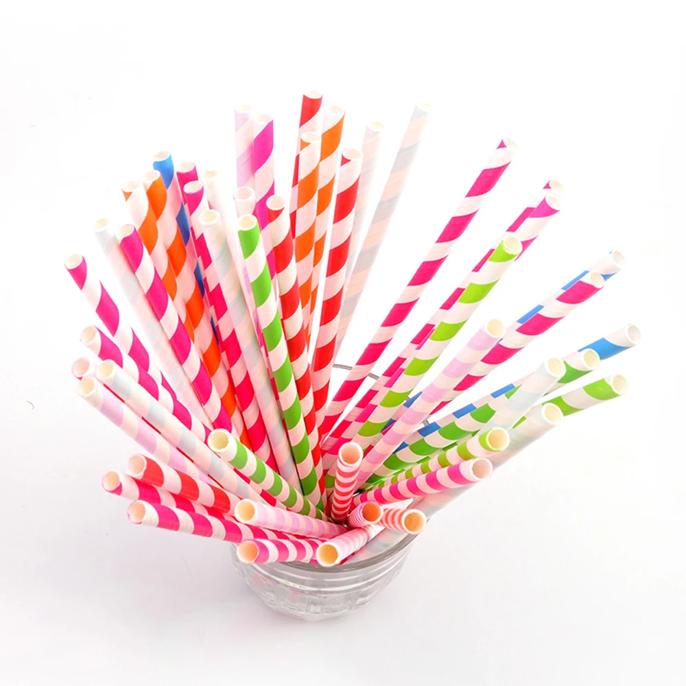 100pcs/lot Provide Stripe Paper Straw Environmental Protection Creative Color Paper Straw Juice Beverage Disposable Paper Straw
100pcs/lot Provide Stripe Paper Straw Environmental Protection Creative Color Paper Straw Juice Beverage Disposable Paper Straw