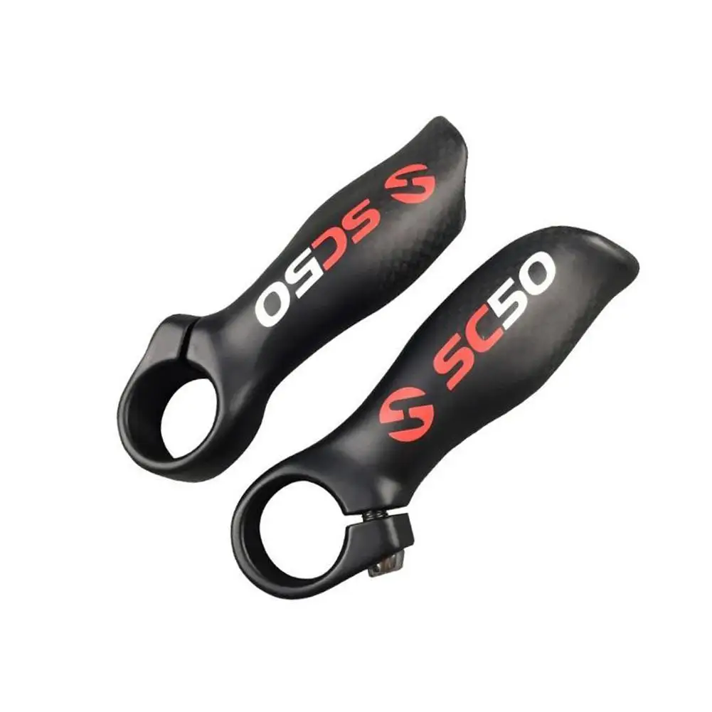 1 Pair Carbon Fiber Handlebar Bike Bar Ends SC50 Ultra-light Small Aerobars Auxiliary Handlebars for MTB Mountain Road Bicycle
1 Pair Carbon Fiber Handlebar Bike Bar Ends SC50 Ultra-light Small Aerobars Auxiliary Handlebars for MTB Mountain Road Bicycle
