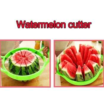 Convenient Watermelon cutter Slicer Kitchen cooking Cutting Tools Watermelon Slicer Cantaloupe Knife Fruit Cutter 
Convenient Watermelon cutter Slicer Kitchen cooking Cutting Tools Watermelon Slicer Cantaloupe Knife Fruit Cutter