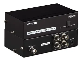 

4 Port BNC Splitter video splitter distributor for CCTV DVR multi-screen monitoring system