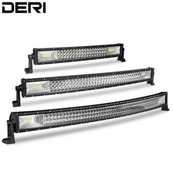 DERI 324W 486W 594W 3-Row Curved LED Light Bar Offroad Led Bar Spot Flood Beam Led Work Light Bar 12v 24v car accessories
DERI 324W 486W 594W 3-Row Curved LED Light Bar Offroad Led Bar Spot Flood Beam Led Work Light Bar 12v 24v car accessories