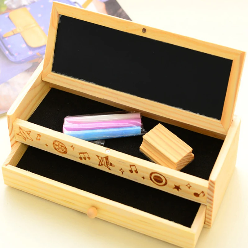 1set free shipping Wooden DIY Small Blackboard Simple Pencil Case Learning Tools Toys & Games
1set free shipping Wooden DIY Small Blackboard Simple Pencil Case Learning Tools Toys & Games