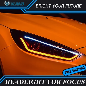 New Style Car Front Light for Ford Focus 2015 2016 2017 2018 LED Headlights DRL Lens Double Beam Bi-Xenon Head Lamp 
New Style Car Front Light for Ford Focus 2015 2016 2017 2018 LED Headlights DRL Lens Double Beam Bi-Xenon Head Lamp