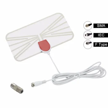 4K 1080P Indoor HD Digital TV Antenna 50miles HDTV Transparent Antena DVB-T VHF UHF ATSC Signal Receiver TV Aerial
4K 1080P Indoor HD Digital TV Antenna 50miles HDTV Transparent Antena DVB-T VHF UHF ATSC Signal Receiver TV Aerial