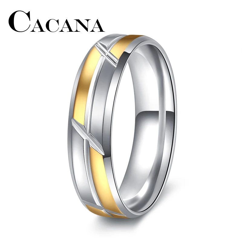 CACANA Punk Rock Style Gold silver Ring Mens Fashion Chunky Finger Bling Hip Hop Personalized Custom Ring Retro
CACANA Punk Rock Style Gold silver Ring Mens Fashion Chunky Finger Bling Hip Hop Personalized Custom Ring Retro