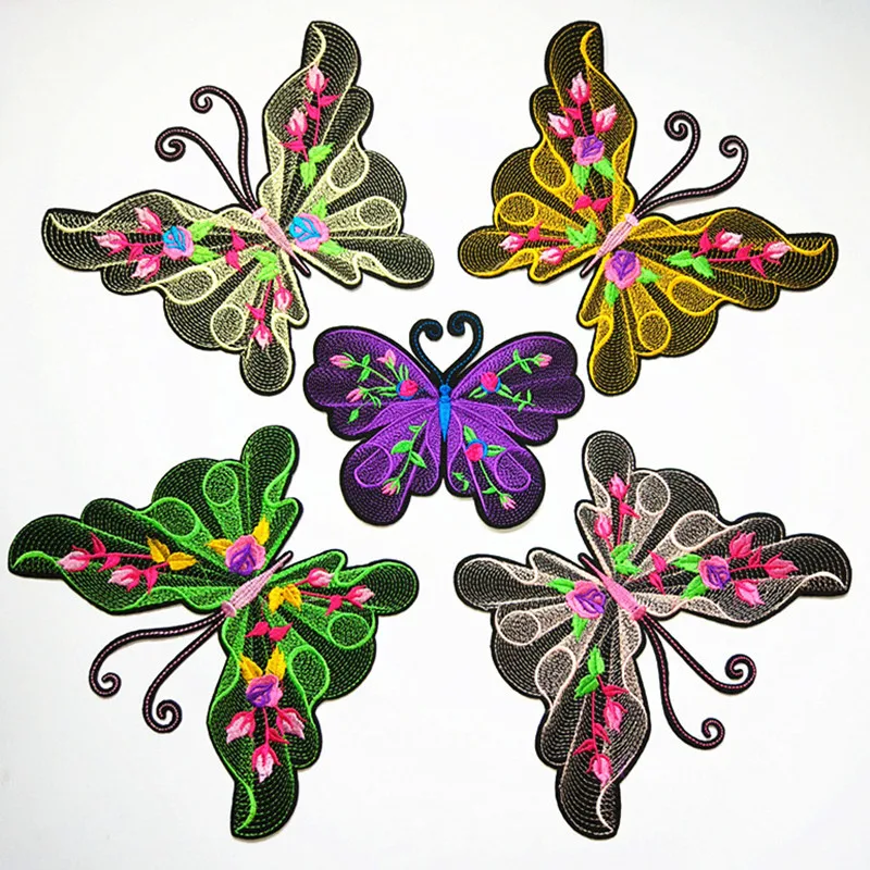 The Emperor Butterfly Patches Embroidery Patch for Iron on Embroidered Badge Sticker DIY Apparel Applique Accessories
The Emperor Butterfly Patches Embroidery Patch for Iron on Embroidered Badge Sticker DIY Apparel Applique Accessories